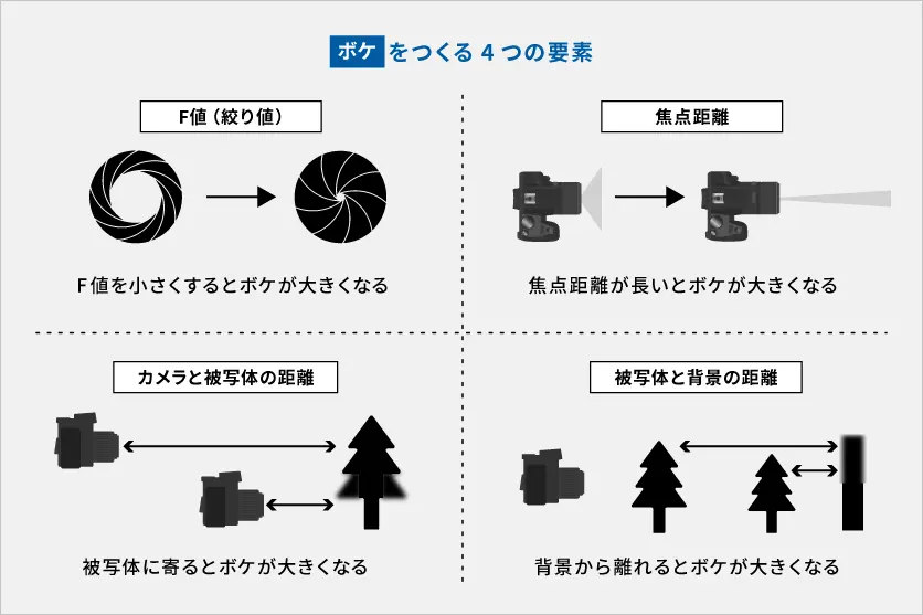 【背景ボケのつくり方】ボケを活かして美しい写真を撮る方法