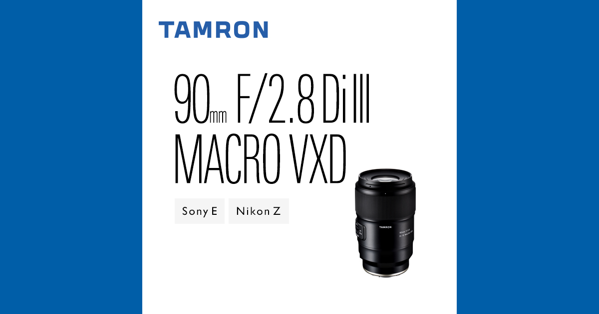 90mm F/2.8 Di III MACRO VXD (Model F072) | Sample Photos | Lenses | TAMRON