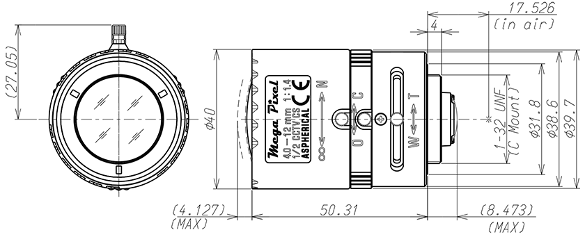 M12VM412 dimension