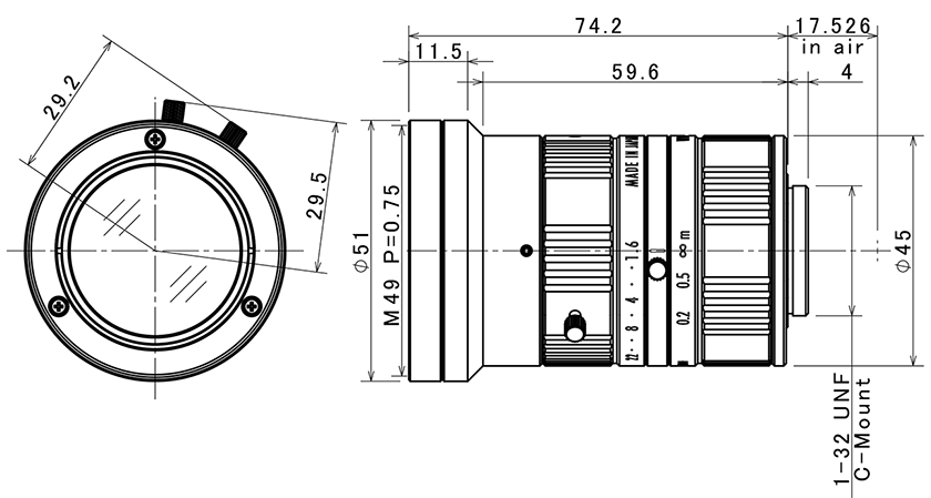 SMA11F16 dimension