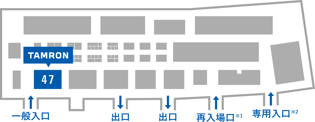 タムロンブースマップ